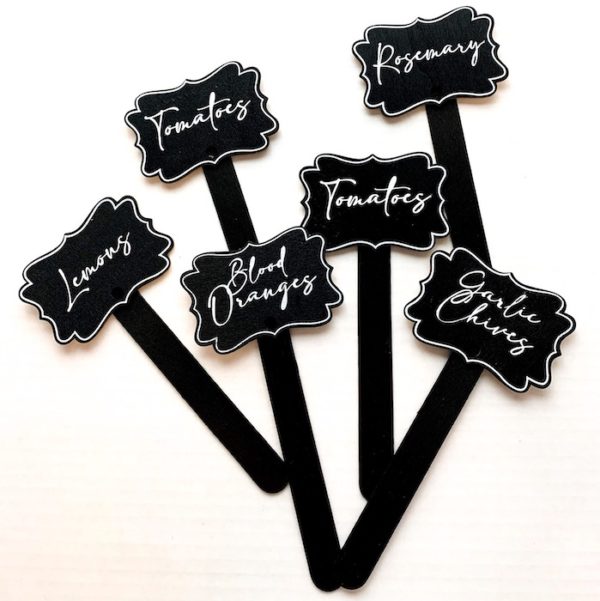 Plant Label Stakes that you can make easily! | Fly and Design