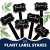 Plant Label Stakes that you can make easily! | Fly and Design