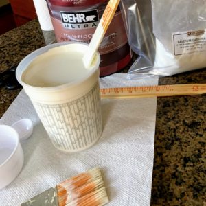 chalk paint recipe ingredients