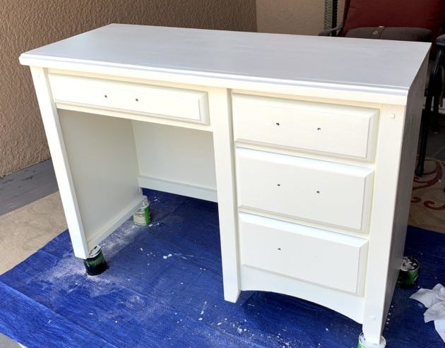 desk chalk paint recipe