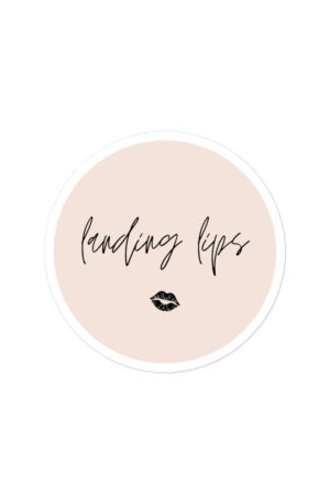 Landing Lips Sticker
